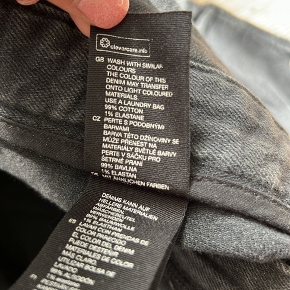 Anthropologie & OTHER STORIES Denim Overalls Organic Cotton Zip Front Pockets 4 - Picture 7 of 9